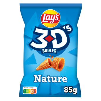 Image de Biscuits apéritifs Saveur Nature - LAY'S 3D'S BUGLES