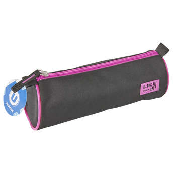 Image de U
Trousse ronde 22cm noir/rose