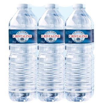 Image de Eau de source CRISTALINE pack 6x1,5