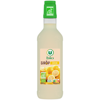 Image de U BIO
Sirop de citron  bouteille de