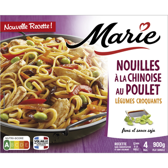 Image de Nouilles à la chinoise au poulet légumes croquants MARIE