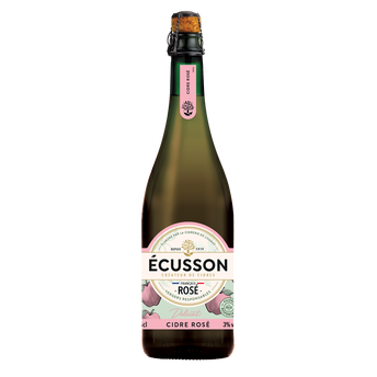 Image de Cidre Rosé naturel Ecusson, 3°