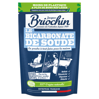Image de Nettoyant poudre Le bicarbonate de Soude BRIOCHIN, doypack de