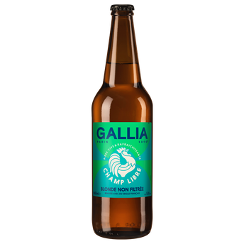 Image de Bière blonde GALLIA champ libre 5,8° bouteille