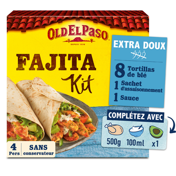 Image de Kit fajitas extra doux OLD EL PASO