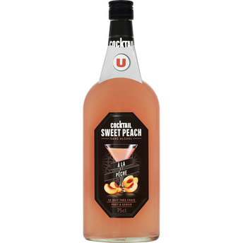 Image de U
Cocktail sans alcool pêche bouteille de