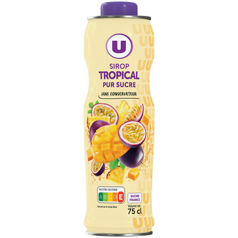 Image de U
Sirop tropical  bidon de