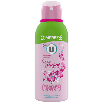 Image de BY U
Déodorant compressé pour femme parfum rose addict  atomiseur de