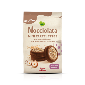 Image de Mini tartelette bio NOCCIOLATA BIANCA