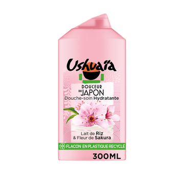 Image de Gel Douche Soin Lait de Riz & Fleur de Sakura USHUAIA