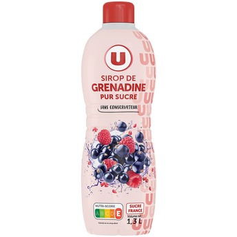 Image de U
Sirop de grenadine  bouteille de