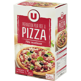 Image de U
Préparation pour pâte à pizza  boîte de