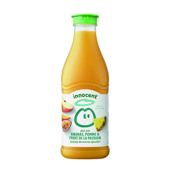 Image de Pur jus réfrigéré ananas/fruit de la passion INNOCENT