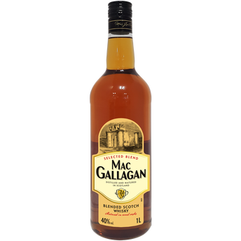 Image de U
Blended Scotch Whisky 3 ans d'âge Mac Gallagan 40°, bouteille de