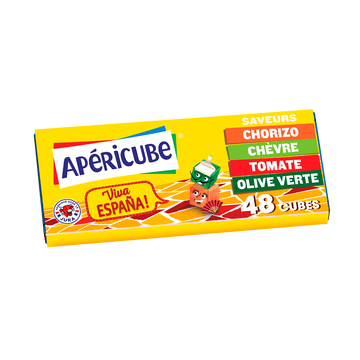 Apéricube Fromage Fondu Apéritif Apericube Globe Croqueur Viva Espana - 48 Cubes250g