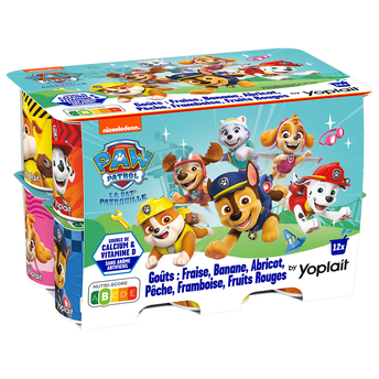 Image de Yaourt enfant aux fruits YOPLAIT PAT'PATROUILLE