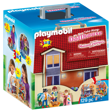 PLAYMOBIL La maison traditionnelle - Maison transportable - 5167