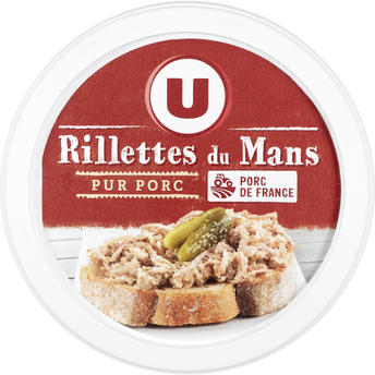 Image de U
Rillettes du Mans Pur Porc