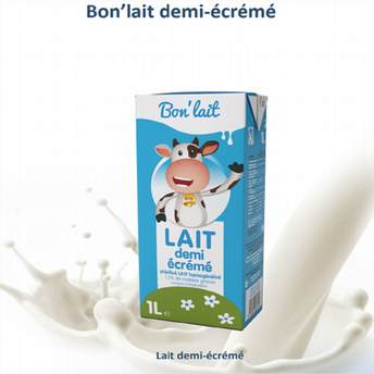 Image de LAIT UHT 1/2 ECR.BON L.1L