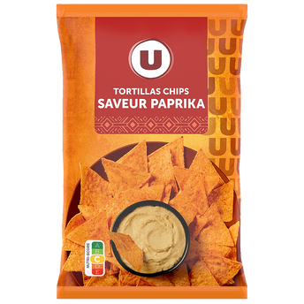 Image de U
Tortillas chips paprika