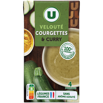 Image de U
Soupe Velouté de courgettes curry 1
