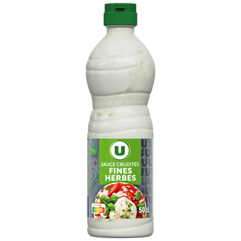 Image de U
Sauce crudités aux fines herbes bouteille