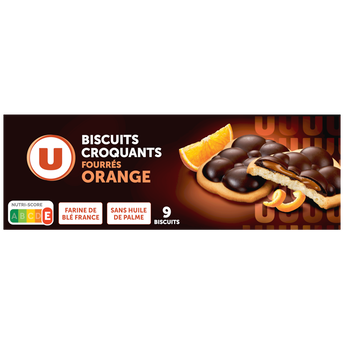 Image de U
Petit beurre tablette sensation orange