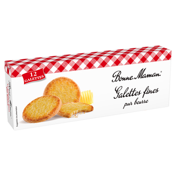 Bonne Maman Galettes Fines Bonne Maman, 12 Pièces, 90g