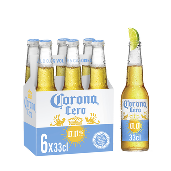 Image de Bière blonde sans alcool CORONA, 0,0° - bouteille
