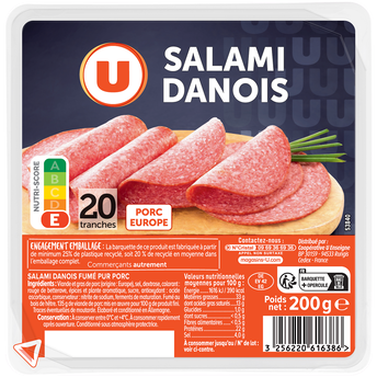 Image de U
Salami Danois - x20 tranches