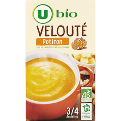 Veloute De Potiron U Bio Brique De 1l Super U Hyper U U Express