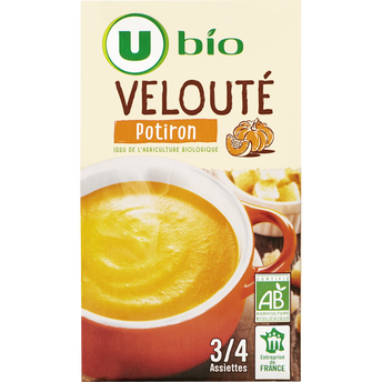 Image de U BIO
Soupe Velouté de potiron brique de