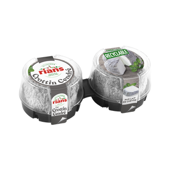 Image de Crottin de chèvre Cendré RIANS