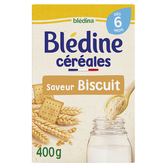 Image de Céréales bébé en poudre saveur biscuit dès 6 mois BLEDINE BLEDINA