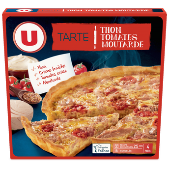 Image de U
Tarte au thon tomates et moutarde à l'ancienne