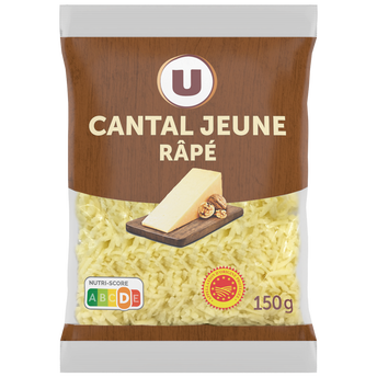 Image de U
Cantal jeune rapé AOP 30%MG - Sachet