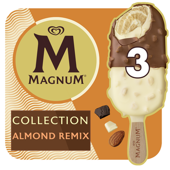 Image de Bâtonnets glacés MAGNUM almond remix