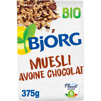 Image de Muesli avoine et chocolat bio BJORG