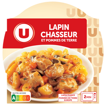 Image de U
Lapin chasseur   barquette micro-ondable de