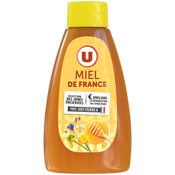 Image de U
Miel de France liquide U, squeezer