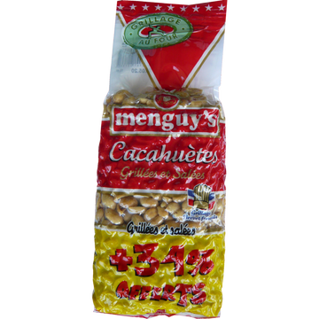 Menguy's Cacahuètes Grillées Salées Menguy's, 390g+34% Offerts