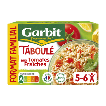 Image de Taboulé aux dés de tomates fraîches GARBIT, Boîte de