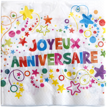 Image de Serviettes 33X33cm 2 Plis X20