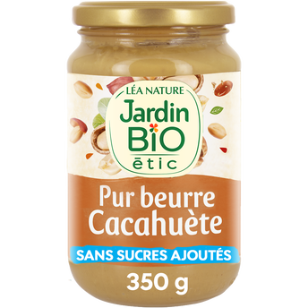 Image de Beurre de cacahuetes bio JARDIN BIO