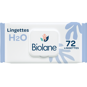 Image de Lingettes épaisses H2O BIOLANE éco-recharge