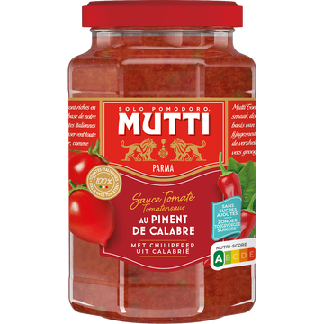Mutti Sauce Tomates Et Piment Mutti 400g