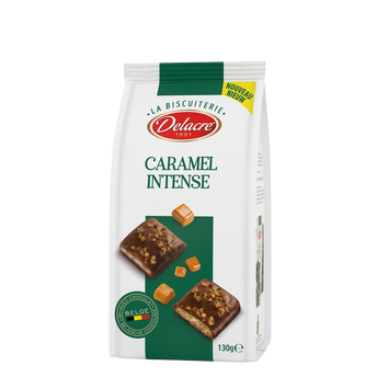 Image de Biscuits au chocolat au lait & au caramel intense DELACRE