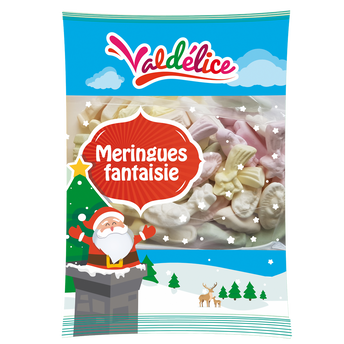 Image de Confiserie Méringue fantaisie Noel VALDELICE sachet