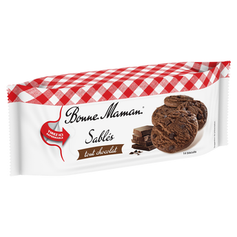 Image de Biscuits Sablés tout chocolat BONNE MAMAN