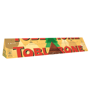 Image de Barres chocolatées au lait avec nougat et amandes TOBLERONE, barre
